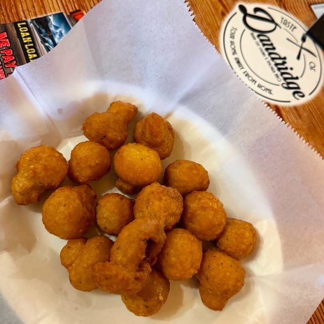 Breaded Mushrooms.
