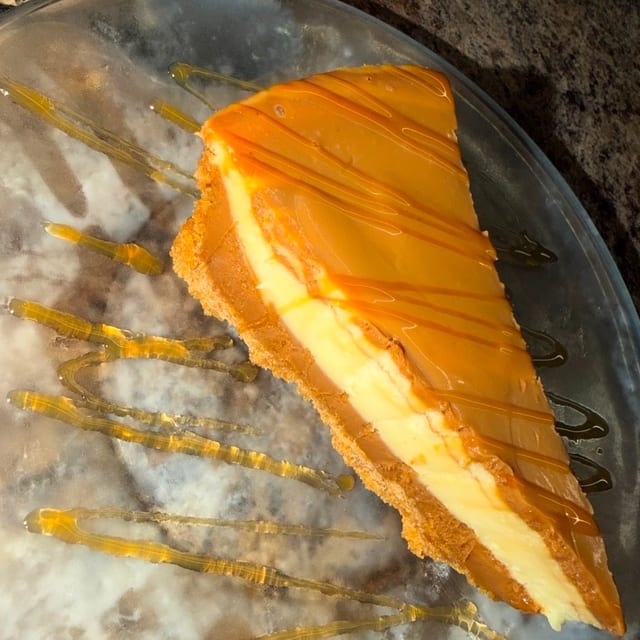 Caramel Cheesecake.